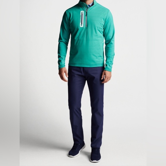 Peter Millar Crown Sport Weld Elite 1/2 Zip Pullover Jacket NWT XL $200 - Picture 4 of 5